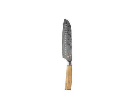 Кухонный нож MasterPro Tetsu, сантоку, 17.5 см, бежевий (BGMP-4168)