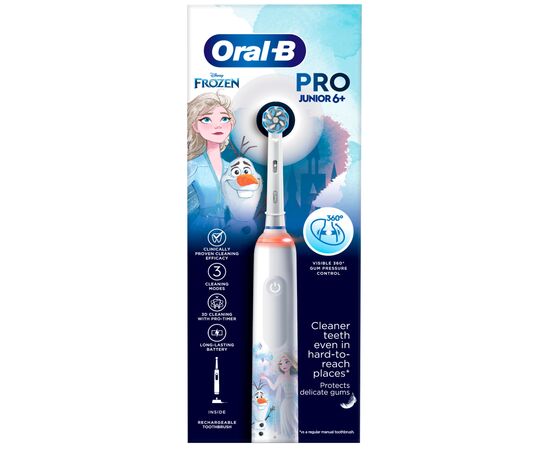 Электрическая зубная щетка Oral-B D505.513.Z3K Frozen (8006540774922), изображение 2 Электрическая зубная щетка Oral-B D505.513.Z3K Frozen (8006540774922), изображение 2