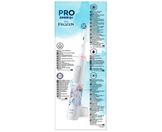 Электрическая зубная щетка Oral-B D505.513.Z3K Frozen (8006540774922), изображение 3 Электрическая зубная щетка Oral-B D505.513.Z3K Frozen (8006540774922), изображение 3