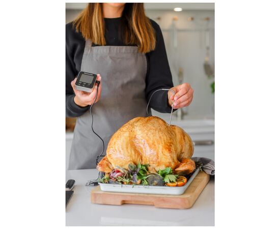 Кухонный термометр KitchenAid з таймером Measuring (KQ906G), изображение 6 Кухонный термометр KitchenAid з таймером Measuring (KQ906G), изображение 6