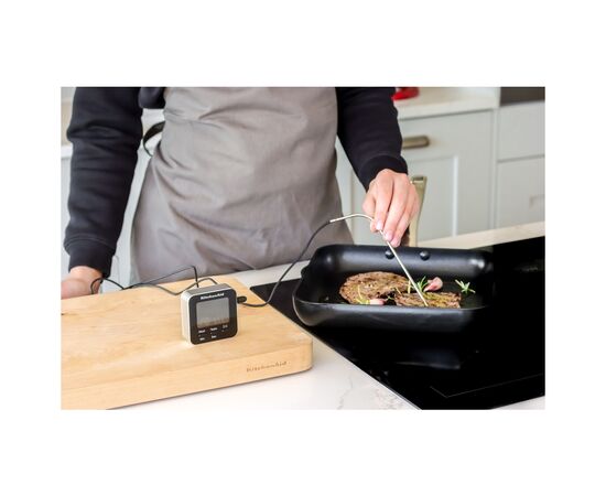 Кухонный термометр KitchenAid з таймером Measuring (KQ906G), изображение 7 Кухонный термометр KitchenAid з таймером Measuring (KQ906G), изображение 7