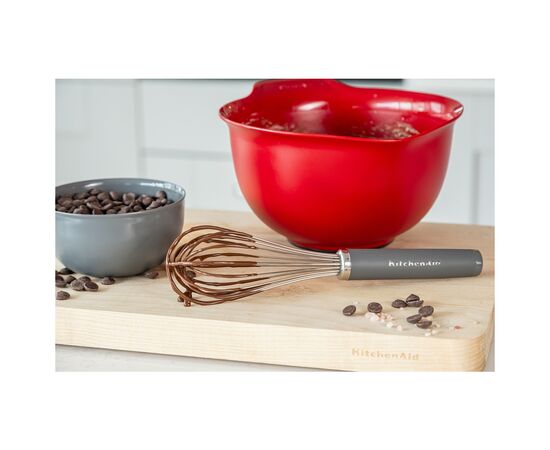 Венчик KitchenAid Coreline 26,2 см сірий (KAS060OHCGG), изображение 11 Венчик KitchenAid Coreline 26,2 см сірий (KAS060OHCGG), изображение 11