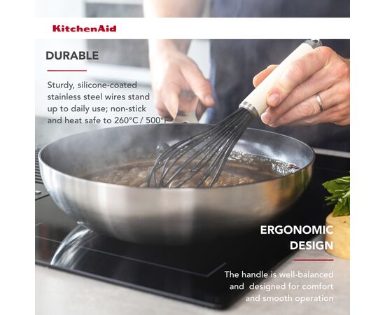 Вінчик KitchenAid Coreline 27 см кремовий (KAG0640OHACE), зображення 5