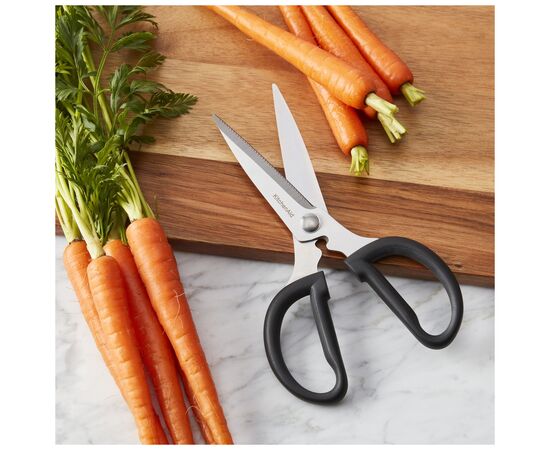 Кухонные ножницы KitchenAid Universal, з захисним чохлом на лезо, 21,1 см, чорні (KQG351OHOBE), изображение 2 Кухонные ножницы KitchenAid Universal, з захисним чохлом на лезо, 21,1 см, чорні (KQG351OHOBE), изображение 2