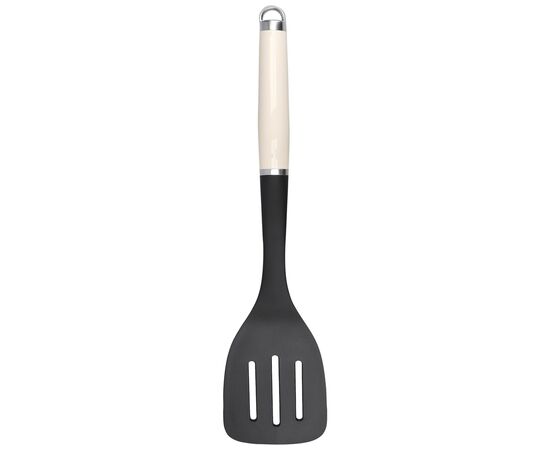 Лопатка кухонна KitchenAid Coreline з прорізами, 35,6 см, кремовий (KAG002OHACE), зображення 2 Лопатка кухонна KitchenAid Coreline з прорізами, 35,6 см, кремовий (KAG002OHACE), зображення 2