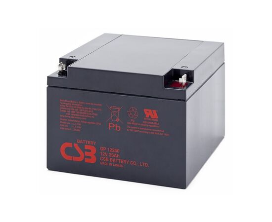 Батарея до ДБЖ CSB 12В 26 Ач (GP12260)