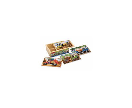 Пазл Melissa&Doug Стройка (MD3792), изображение 2 Пазл Melissa&Doug Стройка (MD3792), изображение 2