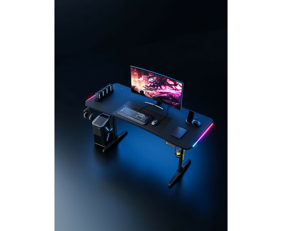 Компьютерный стол Anda Seat Terminator RGB Black (AD-D-DD1-1600L-01-B), изображение 11
