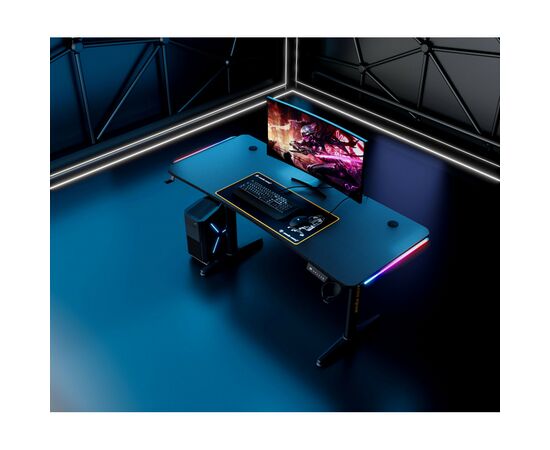 Компьютерный стол Anda Seat Terminator RGB Black (AD-D-DD1-1600L-01-B), изображение 9