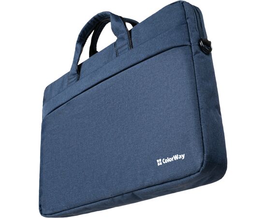 Сумка для ноутбука ColorWay 13.3" Modern Navy (CW-LBM133-NV), изображение 3 Сумка для ноутбука ColorWay 13.3" Modern Navy (CW-LBM133-NV), изображение 3