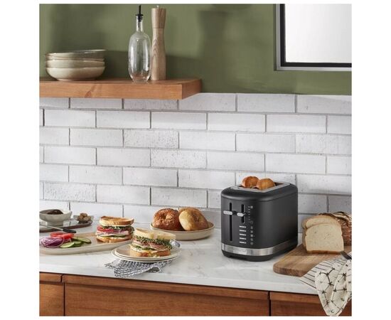 Тостер KitchenAid 5KMT2109EBM матовий чорний (5KMT2109EBM), изображение 6 Тостер KitchenAid 5KMT2109EBM матовий чорний (5KMT2109EBM), изображение 6
