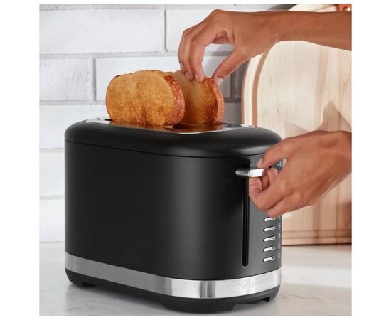 Тостер KitchenAid 5KMT2109EBM матовий чорний (5KMT2109EBM), изображение 7 Тостер KitchenAid 5KMT2109EBM матовий чорний (5KMT2109EBM), изображение 7