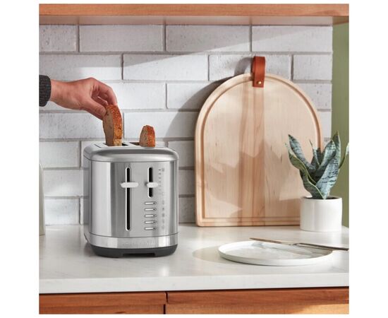 Тостер KitchenAid 5KMT2109ESX нерж.таль (5KMT2109ESX), изображение 6 Тостер KitchenAid 5KMT2109ESX нерж.таль (5KMT2109ESX), изображение 6