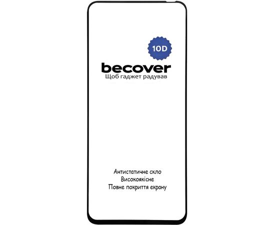 Скло захисне BeCover Tecno Spark 30C 4G/5G 10D Black (712725), зображення 2 Скло захисне BeCover Tecno Spark 30C 4G/5G 10D Black (712725), зображення 2