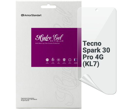Плівка захисна Armorstandart Anti-Blue Tecno Spark 30 Pro 4G (KL7) (ARM83305)