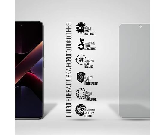 Плівка захисна Armorstandart Anti-spy Xiaomi Poco X7 (ARM82711), зображення 2