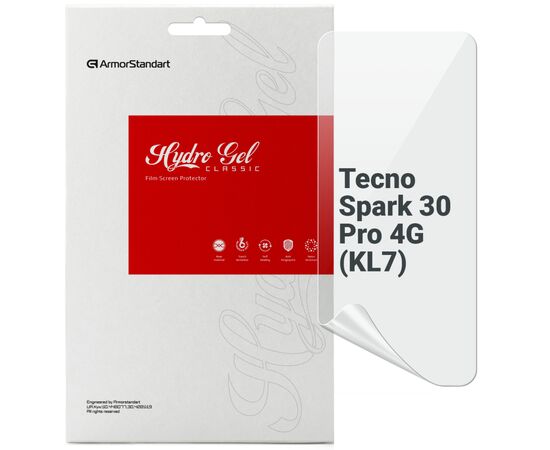 Плівка захисна Armorstandart Tecno Spark 30 Pro 4G (KL7) (ARM83303)