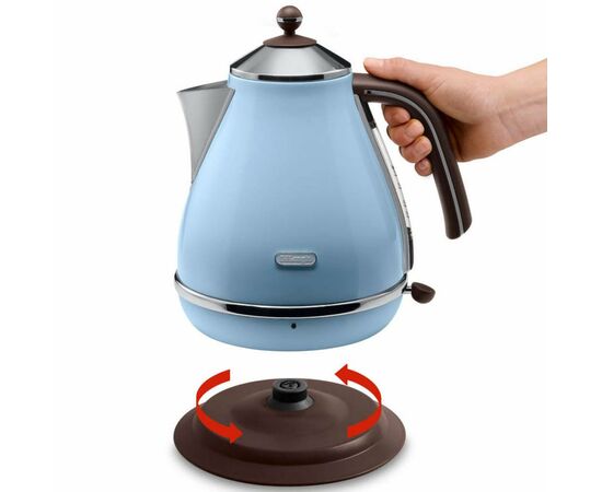 Электрочайник DeLonghi KBOV 2001.AZ (KBOV2001.AZ), изображение 3 Электрочайник DeLonghi KBOV 2001.AZ (KBOV2001.AZ), изображение 3