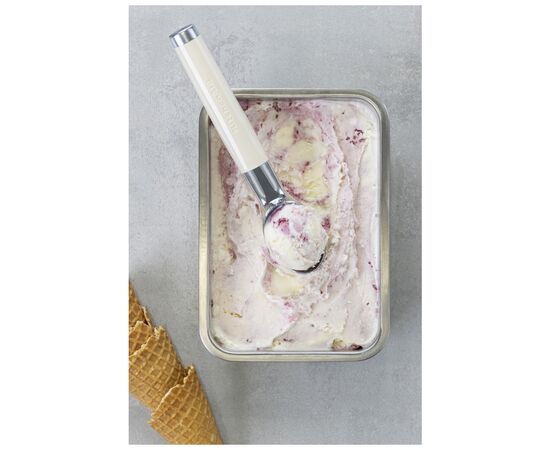 Ложка для мороженого KitchenAid Coreline, 21,6 см, кремова (KAG117OHACE), изображение 4 Ложка для мороженого KitchenAid Coreline, 21,6 см, кремова (KAG117OHACE), изображение 4