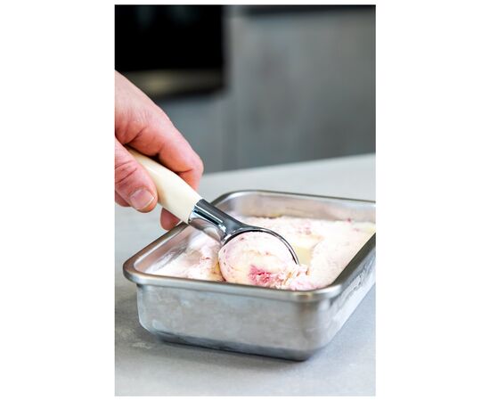 Ложка для мороженого KitchenAid Coreline, 21,6 см, кремова (KAG117OHACE), изображение 6 Ложка для мороженого KitchenAid Coreline, 21,6 см, кремова (KAG117OHACE), изображение 6