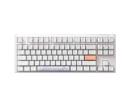 Клавіатура Ducky One 3 TKL Cherry MX Silent Red RGB UA USB White (DKON2187ST-SUAPXPWWWSC1), зображення 2 Клавіатура Ducky One 3 TKL Cherry MX Silent Red RGB UA USB White (DKON2187ST-SUAPXPWWWSC1), зображення 2