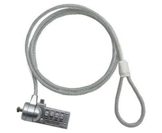 Тросик с замком для ноутбука Digitus Ednet Notebook Number Lock (64134)