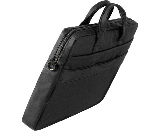 Сумка для ноутбука ColorWay 17.3" Modern Black (CW-LBM173-BK), изображение 4 Сумка для ноутбука ColorWay 17.3" Modern Black (CW-LBM173-BK), изображение 4