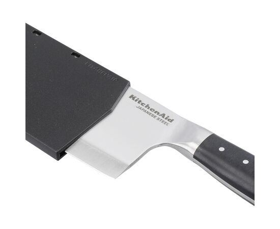 Кухонный нож KitchenAid Coreline Сокира ззахисним чохлом, 15 см (KOG6IVSSOHOBA), изображение 3 Кухонный нож KitchenAid Coreline Сокира ззахисним чохлом, 15 см (KOG6IVSSOHOBA), изображение 3