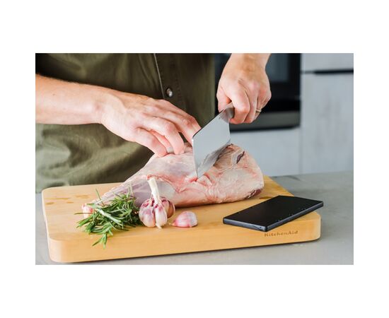 Кухонный нож KitchenAid Coreline Сокира ззахисним чохлом, 15 см (KOG6IVSSOHOBA), изображение 6 Кухонный нож KitchenAid Coreline Сокира ззахисним чохлом, 15 см (KOG6IVSSOHOBA), изображение 6