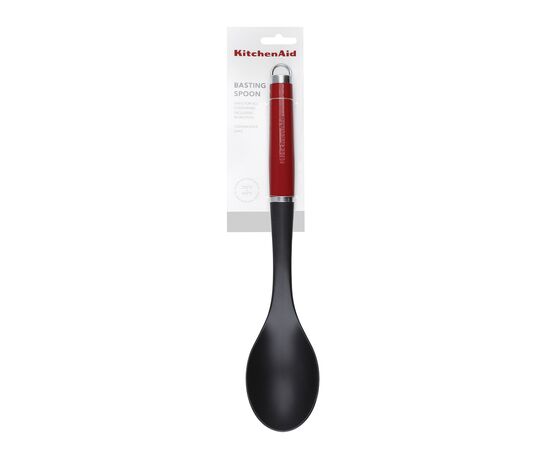 Ложка поварская KitchenAid Coreline для сервіровки, 35,3 см, червона (KAG003OHERE), изображение 3 Ложка поварская KitchenAid Coreline для сервіровки, 35,3 см, червона (KAG003OHERE), изображение 3