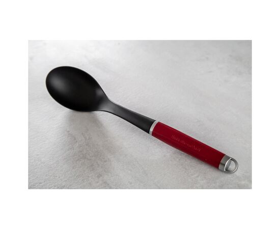 Ложка поварская KitchenAid Coreline для сервіровки, 35,3 см, червона (KAG003OHERE), изображение 4 Ложка поварская KitchenAid Coreline для сервіровки, 35,3 см, червона (KAG003OHERE), изображение 4