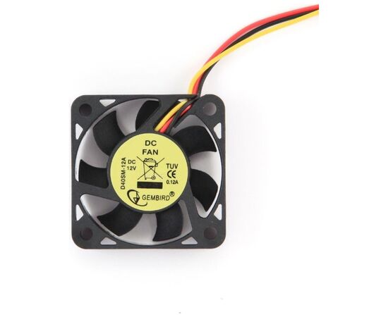 Кулер для корпуса Gembird D40SM-12A