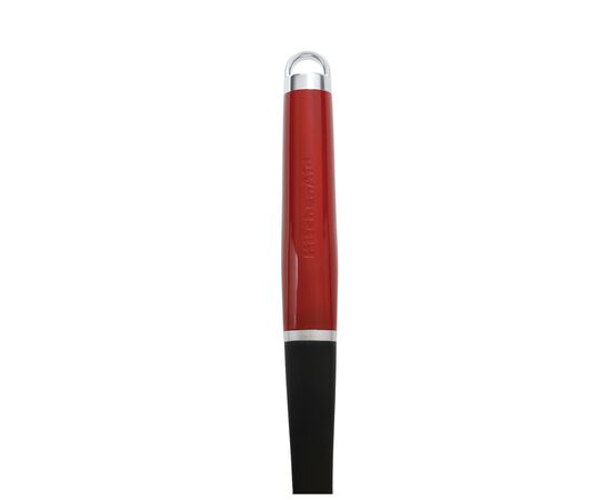 Ложка поварская KitchenAid Coreline для сервіровки з прорізами, 35,3 см, червона (KAG004OHERE), изображение 4 Ложка поварская KitchenAid Coreline для сервіровки з прорізами, 35,3 см, червона (KAG004OHERE), изображение 4