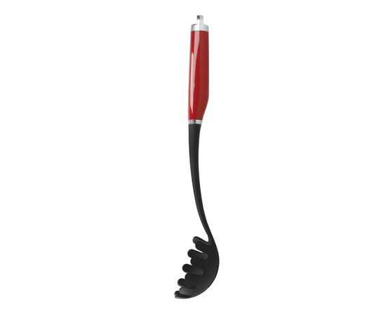 Ложка поварская KitchenAid Coreline для спагеті, 35 см, червона (KAG005OHERE), изображение 2 Ложка поварская KitchenAid Coreline для спагеті, 35 см, червона (KAG005OHERE), изображение 2