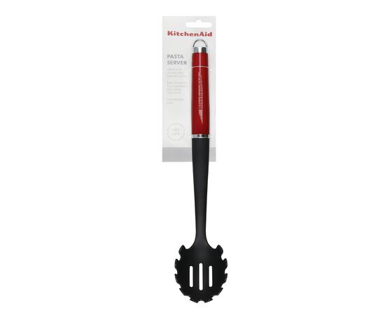 Ложка поварская KitchenAid Coreline для спагеті, 35 см, червона (KAG005OHERE), изображение 4 Ложка поварская KitchenAid Coreline для спагеті, 35 см, червона (KAG005OHERE), изображение 4