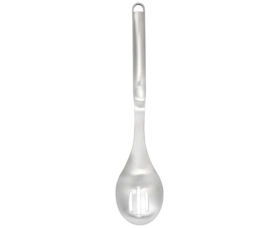 Ложка кухарська KitchenAid Premium з прорізами, 33,8 см (KMG004OHSS), зображення 2 Ложка кухарська KitchenAid Premium з прорізами, 33,8 см (KMG004OHSS), зображення 2