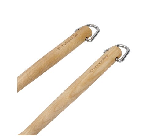 Ложка поварская KitchenAid Coreline Набір для салату, 2 шт, 30 см, береза (KQR713OHE), изображение 2 Ложка поварская KitchenAid Coreline Набір для салату, 2 шт, 30 см, береза (KQR713OHE), изображение 2