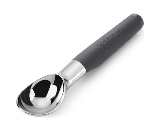 Ложка для мороженого KitchenAid Coreline, 21,6 см, сіра (KAS117OHCGG), изображение 2 Ложка для мороженого KitchenAid Coreline, 21,6 см, сіра (KAS117OHCGG), изображение 2