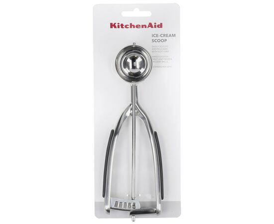 Ложка для мороженого KitchenAid Universal або для формування печива, 20,6 см, чорна (KQG148OHOBE), изображение 3 Ложка для мороженого KitchenAid Universal або для формування печива, 20,6 см, чорна (KQG148OHOBE), изображение 3