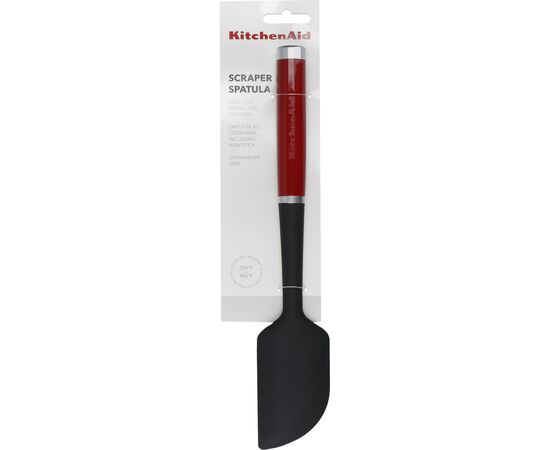 Лопатка кухонная KitchenAid Coreline для тіста, 30 см, червоний (KAG031OHERE), изображение 4 Лопатка кухонная KitchenAid Coreline для тіста, 30 см, червоний (KAG031OHERE), изображение 4
