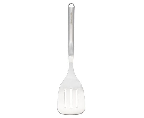 Лопатка кухонна KitchenAid Premium з прорізами, 34,6 см (KMG002OHSS)
