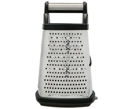 Терка KitchenAid Universal чотирьохстороння з контейнером, чорна (KQG300OSOBE), изображение 3 Терка KitchenAid Universal чотирьохстороння з контейнером, чорна (KQG300OSOBE), изображение 3