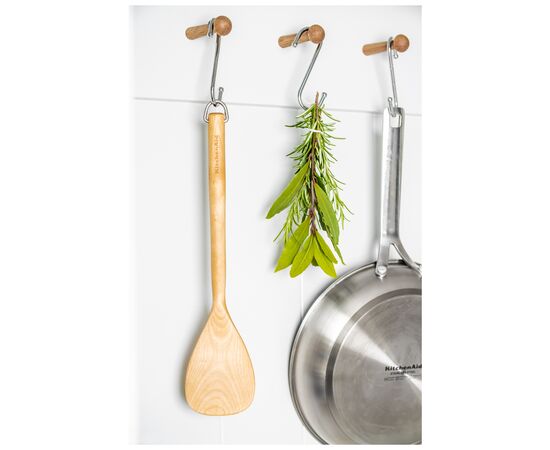 Лопатка кухонная KitchenAid Coreline, 34,2 см, береза (KQR701OHE), изображение 5 Лопатка кухонная KitchenAid Coreline, 34,2 см, береза (KQR701OHE), изображение 5