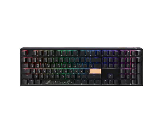 Клавиатура Ducky One 3 Cherry MX Silent Red RGB UA USB Black (DKON2108ST-SUAPXCLAWSC1)