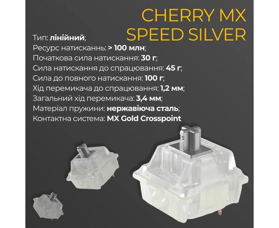 Клавиатура Ducky One 3 Cherry MX Speed Silver UA USB Cream (DKON2108-PUAPXМAEGGC1), изображение 6 Клавиатура Ducky One 3 Cherry MX Speed Silver UA USB Cream (DKON2108-PUAPXМAEGGC1), изображение 6