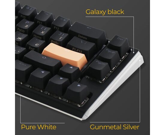 Клавиатура Ducky One 3 Mini Cherry MX Brown RGB UA USB Black (DKON2161ST-BUAPXCLAWSC1), изображение 10 Клавиатура Ducky One 3 Mini Cherry MX Brown RGB UA USB Black (DKON2161ST-BUAPXCLAWSC1), изображение 10