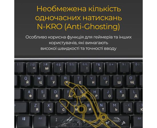 Клавиатура Ducky One 3 Mini Cherry MX Brown RGB UA USB Black (DKON2161ST-BUAPXCLAWSC1), изображение 9 Клавиатура Ducky One 3 Mini Cherry MX Brown RGB UA USB Black (DKON2161ST-BUAPXCLAWSC1), изображение 9