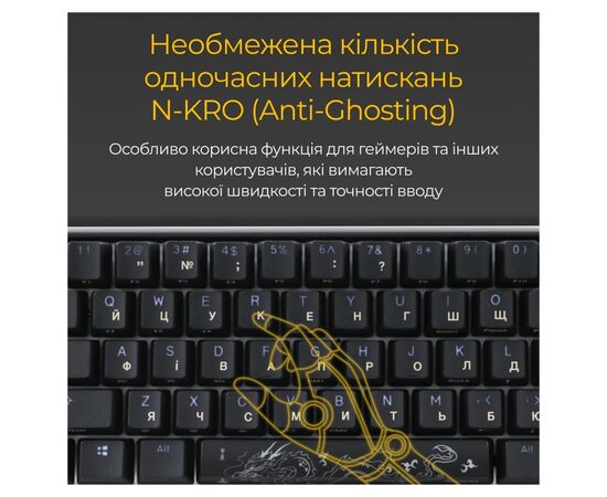 Клавіатура Ducky One 3 Mini Cherry MX Speed Silver RGB UA USB Black (DKON2161ST-PUAPXCLAWSC1), зображення 9 Клавіатура Ducky One 3 Mini Cherry MX Speed Silver RGB UA USB Black (DKON2161ST-PUAPXCLAWSC1), зображення 9