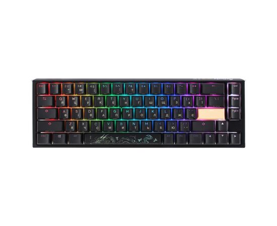 Клавиатура Ducky One 3 SF Cherry MX Red RGB UA USB Black (DKON2167ST-RUAPXCLAWSC1)