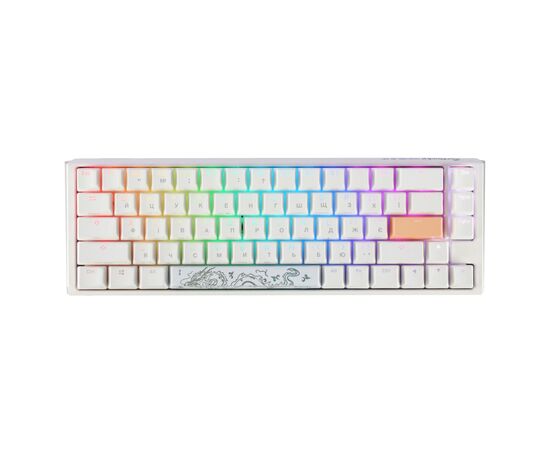 Клавиатура Ducky One 3 SF Cherry MX Red RGB UA USB White (DKON2167ST-RUAPXPWWWSC1)